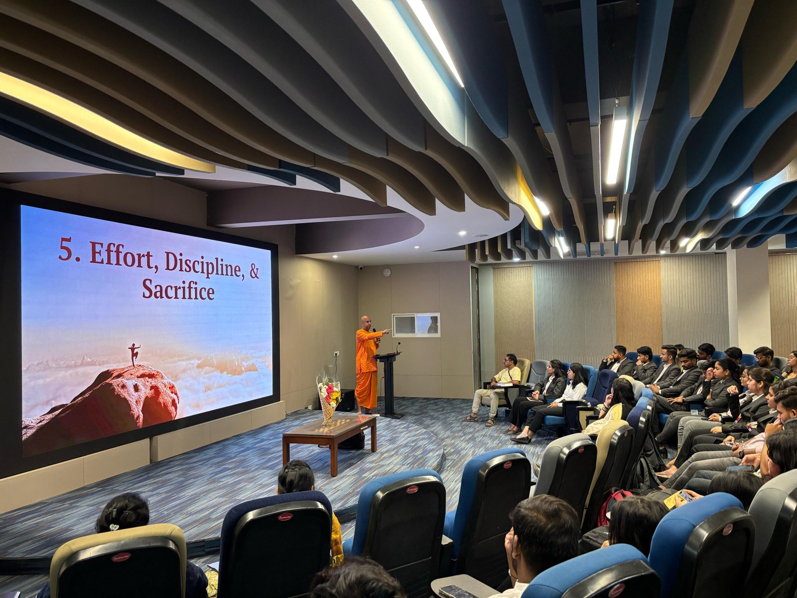College leadership session